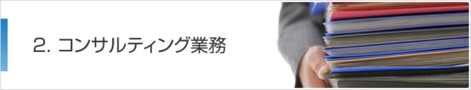 2. コンサルティング業務